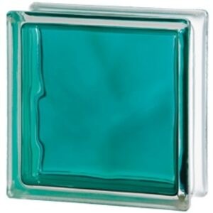 Luxfera Glassblocks turquoise 19x19x8 cm lesk 1908WBT